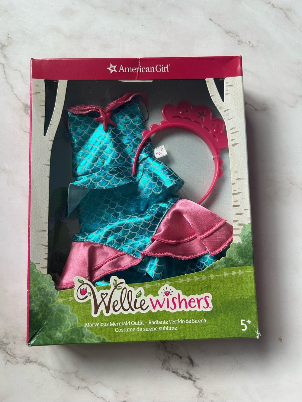 2017 American Girl Wellie Wishers Marvelous Mermaid Doll Outfit
